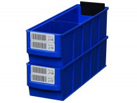 192x BRB Regalkasten 91 x 300 x 81 mm (BxTxH), blau stapelbar Kleinteilekiste 192x BRB Regalkasten 91 x 300 x 81 mm (BxTxH), blau stapelbar Kleinteilekiste