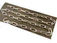 Sicherungskette l = 1.650 mm Rundstahl Edelstahlkette Schweiß Kette   Sicherungskette l = 1.650 mm Rundstahl Edelstahlkette Schweiß Kette