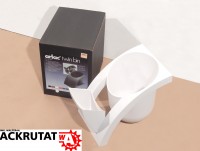 Arlac Twin Bin weiß Papierkorb Abfall Biomüllfach Eimer Abfalleimer Müllbehälter Arlac Twin Bin weiß Papierkorb Abfall Biomüllfach Eimer Abfalleimer Müllbehälter