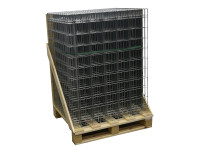 Drahtgitterauflage, Traversenauflage für Tiefe 1.100 mm Gitterrostauflage Stahl Drahtgitterauflage, Traversenauflage für Tiefe 1.100 mm Gitterrostauflage Stahl