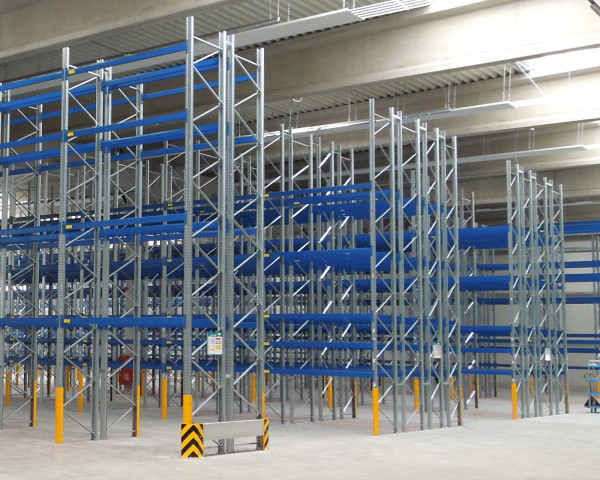 SSI Schäfer PR 600 Palettenregal gebraucht Lichte Weite 2.700 mm Schwerlastregal