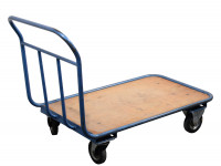 Plattformwagen 1200x700x900 mm Schiebebügelwagen Kommissionier-Transportwagen Plattformwagen 1200x700x900 mm Schiebebügelwagen Kommissionier-Transportwagen