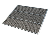 Gitterrosteinlage Maße 890 x 1.040 x 25 mm, Zubehör, verzinkt Stahl Gitterrosteinlage Maße 890 x 1.040 x 25 mm, Zubehör, verzinkt Stahl