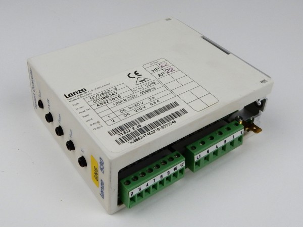 Lenze EVD 533--E Drehzahlregler 0,72 kW Antriebsregler Speed Controller