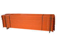 Stow Traverse orange lackiert Palettenregal Lagerregal LW3.600 H160 B50 mm Stow Traverse orange lackiert Palettenregal Lagerregal LW3.600 H160 B50 mm