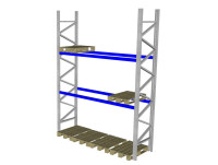 Schäfer PR600 Schwerlastregal Palettenregal Höhe 4.000 mm Stahlregal Lagerregal Lagersystem Schäfer PR600 Schwerlastregal Palettenregal Höhe 4.000 mm Stahlregal Lagerregal Lagersystem