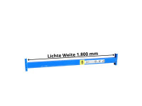 Schäfer PR600 Traverse Lichte Weite 1.800x110x50 mm Palettenregal 1.000 kg Schäfer PR600 Traverse Lichte Weite 1.800x110x50 mm Palettenregal 1.000 kg