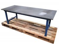 Packtisch Versandtisch 2000x800 mm verzinkte Arbeitsfläche Werkstatttisch Packtisch Versandtisch 2000x800 mm verzinkte Arbeitsfläche Werkstatttisch