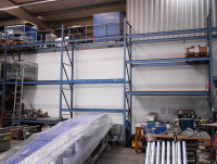 Jungheinrich Palettenregal Hubertus Stahl blau lackiert Lichte Weite 2.700 mm  Jungheinrich Palettenregal Hubertus Stahl blau lackiert Lichte Weite 2.700 mm