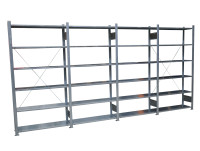 Schulte Fachbodenregal Kellerregal Lagerregal Länge 4.090 mm Regal Werkstattregal Stahlregal Schulte Fachbodenregal Kellerregal Lagerregal Länge 4.090 mm Regal Werkstattregal Stahlregal