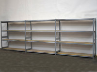 Bito Weitspannregal 3 Felder Lagerregal  Bito Weitspannregal 3 Felder Lagerregal