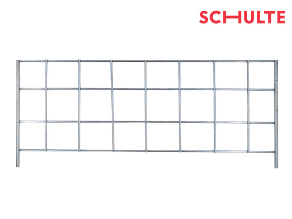 Schulte Draht-Steckgitter 400x140 mm für MULTIplus85/150-Fachböden glanzverzinkt