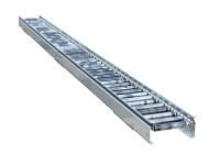 Schwerkraftrollenbahn L5.360 B400 2-teilig Stückgut Förderbahn Rollenförderer Schwerkraftrollenbahn L5.360 B400 2-teilig Stückgut Förderbahn Rollenförderer