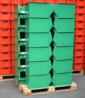 36x SSI Schäfer Lagerkiste 315x 500x300 mm Sichtlagerkästen Regalkasten Kunststoffkiste 36x SSI Schäfer Lagerkiste 315x 500x300 mm Sichtlagerkästen Regalkasten Kunststoffkiste