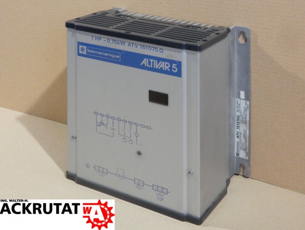 Frequenzumrichter Telemecanique Altivar 5 ATV 151075Q Inverter 0,75kW Wandler