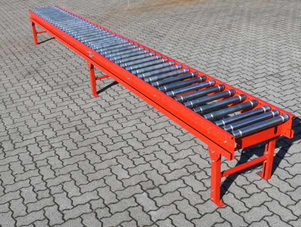 Dexion Laenge 5500 mm Rollenfoerderer Foerderstrecke Rollenbahn Schwerkraftrollenbahn