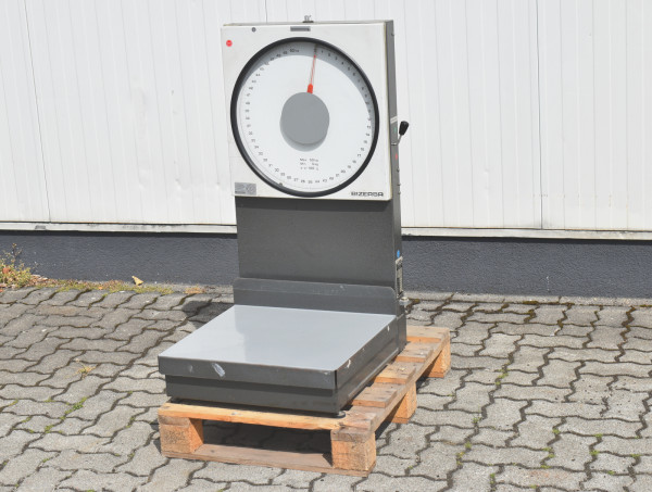 Rhewa Typ 530 Standwaage 5 - 50 kg Analogwaage Waage Industriewaage
