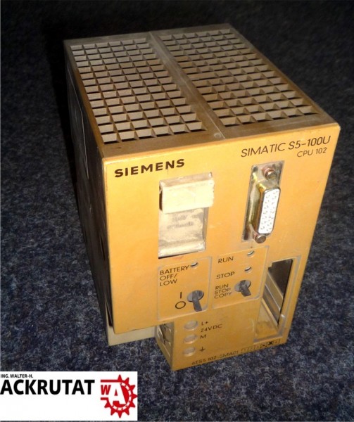 Siemens Simatic S5-100U CPU102 / 6ES5 102- SMA01