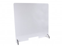 Sicherheitsglas Tresenaufsatz mit Durchreiche Sicherheitsglas Tresenaufsatz mit Durchreiche