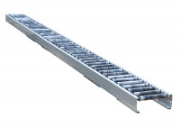 Schwerkraftrollenbahn Förderlänge 5.640 mm Rollenförderer 2-teilig B400 Stückgut Schwerkraftrollenbahn Förderlänge 5.640 mm Rollenförderer 2-teilig B400 Stückgut