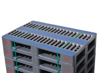 Craemer Kunststoffpaletten CR 1 Europalette 1.200 x 800 x 160 mm Craemer Kunststoffpaletten CR 1 Europalette 1.200 x 800 x 160 mm