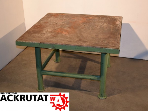 Werktisch Stahl Arbeitstisch Tisch Metalltisch Metallbearbeitung Schweißertisch