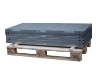 5x Eurokraft Fachboden B1295 T595 H40 Regalboden verzinkt Fachbodenregal 5x Eurokraft Fachboden B1295 T595 H40 Regalboden verzinkt Fachbodenregal