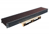 3x Elemente Röllchenbahn Länge je 2.600 mm Förderbreite 500 mm  3x Elemente Röllchenbahn Länge je 2.600 mm Förderbreite 500 mm