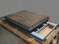 T-Nutentisch mit Stahlträger 2000 x 2500 x 380 mm (LxBxH) Nutenplatte Kontrolltisch T-Nutentisch mit Stahlträger 2000 x 2500 x 380 mm (LxBxH) Nutenplatte Kontrolltisch