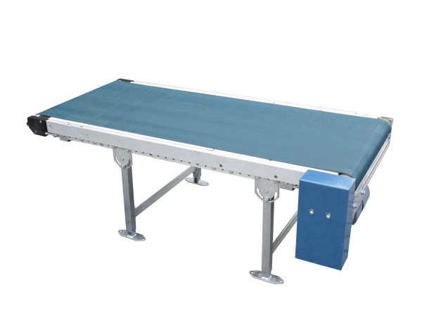 Transnorm Gurtförderer PVC Rillengurt Länge 1.565 mm Förderband 0,47 m/s