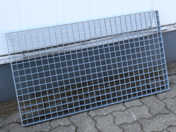 Fenau Industrie-Rost 1000x500x30 Mm – Feuerverzinkt, Maschenweite 30/30 Mm, Traglast 155 Kg Pro Rad