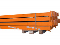 40x Tegometall Traverse Holm Palettenregal LW3600 Querbalken orange H130 Regal   40x Tegometall Traverse Holm Palettenregal LW3600 Querbalken orange H130 Regal