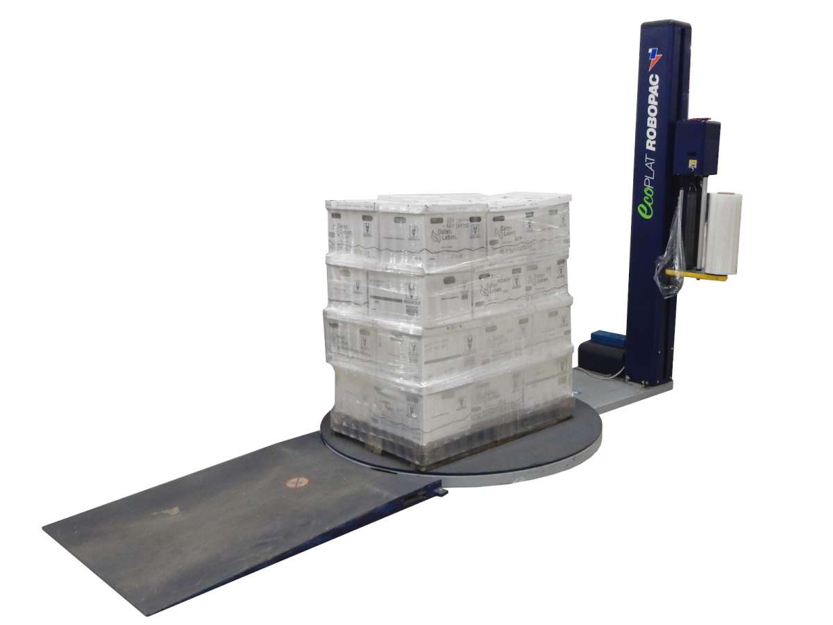Robopac Palettenwickler Ecoplat PPS Wickelmaschine Drehteller ...