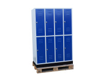 Umkleidespind 8 Abteile Gaderobenschrank Schließfachschrank Umkleideschrank Stahlspind Umkleidespind 8 Abteile Gaderobenschrank Schließfachschrank Umkleideschrank Stahlspind