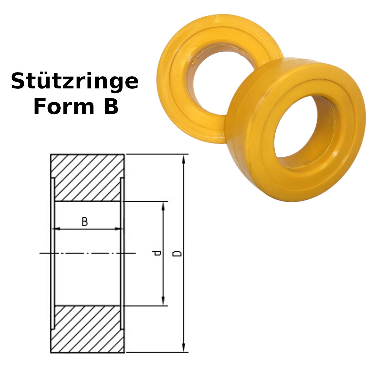 Stützringe Form B