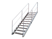 Stahltreppe Industrietreppe Stahlwangentreppe Höhe 1.865 mm Wangentreppe Treppe Stahl verzinkt Stahltreppe Industrietreppe Stahlwangentreppe Höhe 1.865 mm Wangentreppe Treppe Stahl verzinkt