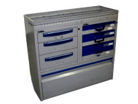 Sortimo Fahrzeugeinrichtung Ablagesystem 1.015 x 370 x 920 mm grau lackiert Sortimo Fahrzeugeinrichtung Ablagesystem 1.015 x 370 x 920 mm grau lackiert