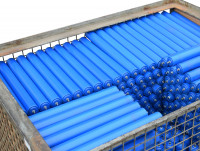 Stork Kunststoff-Tragrollen RL 440 mm d = 50 mm Normrolle blau  Stork Kunststoff-Tragrollen RL 440 mm d = 50 mm Normrolle blau
