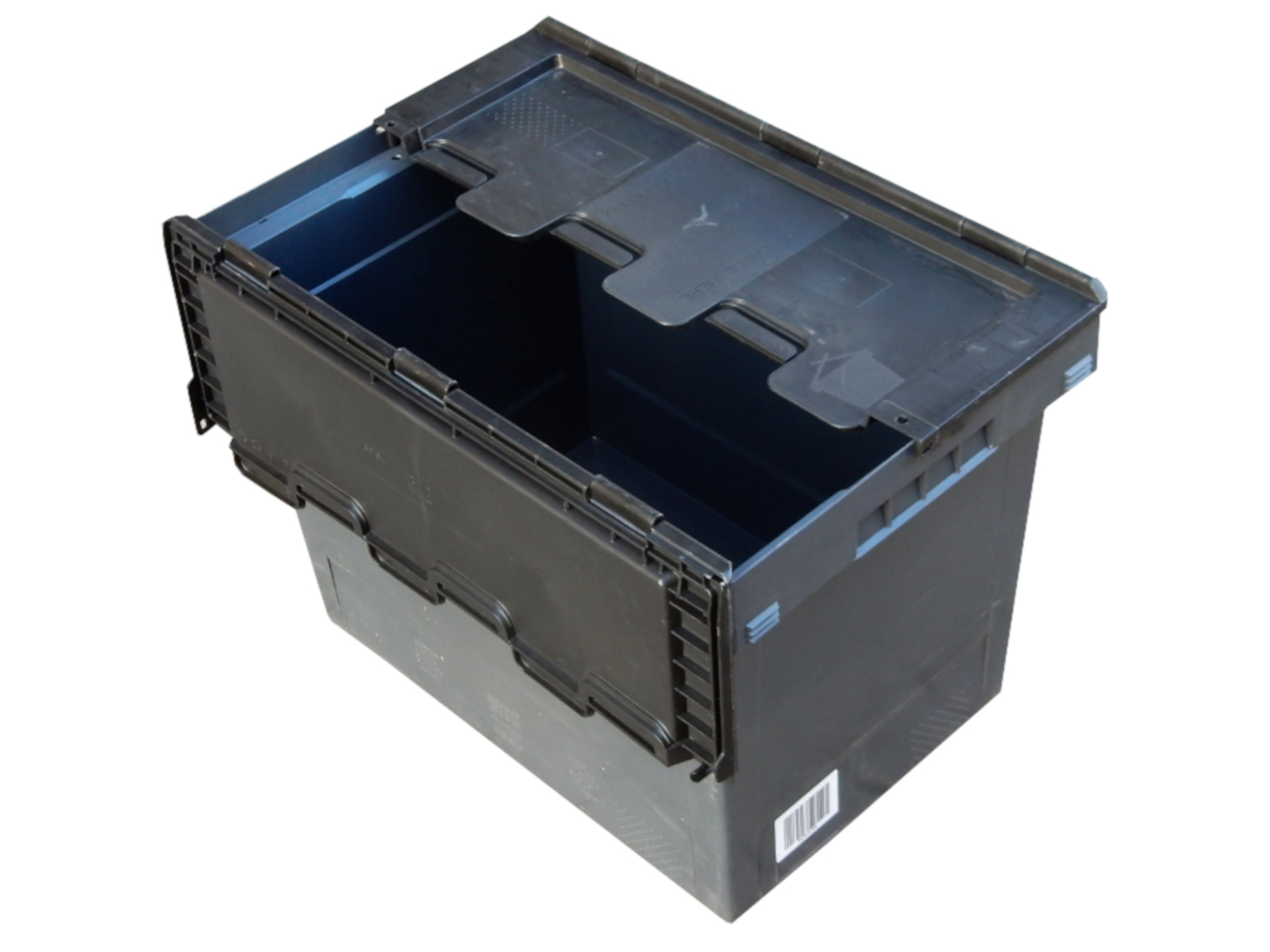 Bito Industriebox MB 6442 grau/schwarz Stapelbehälterl