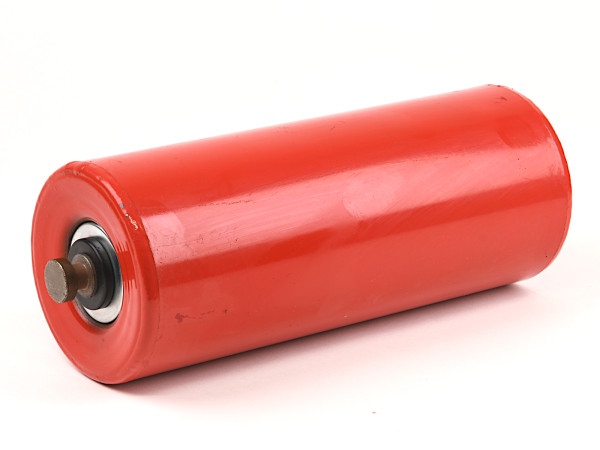 Seitenfuehrungsrolle Ø 101,6 mm Foerderbandrolle RL 250 mm Stahl
