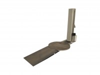 Palettenwickler mit Auffahrrampe Stretchwickelmaschine Palettenwickler mit Auffahrrampe Stretchwickelmaschine