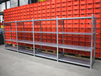 Schulte Fachbodenregal Stahlregal Kellerregal Lagerregal Länge 5285mm Tiefe 535mm Schulte Fachbodenregal Stahlregal Kellerregal Lagerregal Länge 5285mm Tiefe 535mm