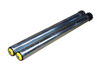 Interroll Doppel-Kettenrad Tragrolle RL600 Rollenbahn Stahlrolle Innengewinde Interroll Doppel-Kettenrad Tragrolle RL600 Rollenbahn Stahlrolle Innengewinde