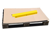 Schäfer Anfahrschutz Pfostenschutz Profilschutz Für PR600 H 750 mm gelb lackiert Stahl Schäfer Anfahrschutz Pfostenschutz Profilschutz Für PR600 H 750 mm gelb lackiert Stahl