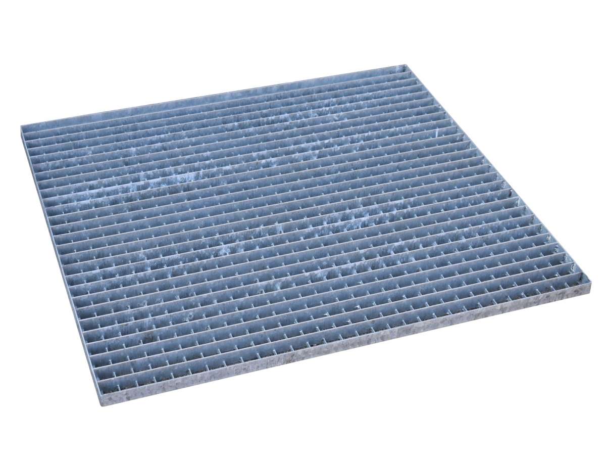 6x Gitterrost 1000 x 900 x 30 mm (BxTxH) Stahlgitter verzinkt Normrost