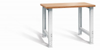 Otto Kind Werkbank 1152 x 750 x 730-1050 mm (BxTxH), Holzplatte, grau, Typ function 1150 HV Otto Kind Werkbank 1152 x 750 x 730-1050 mm (BxTxH), Holzplatte, grau, Typ function 1150 HV