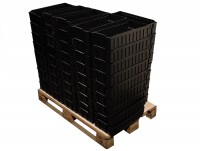 110x SSI Schäfer RK 521 B Regalkasten Lagerkiste Behälter Box stapelbar 110x SSI Schäfer RK 521 B Regalkasten Lagerkiste Behälter Box stapelbar