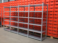 Bito Lagerregal Länge 3665 mm Fachbodenregal Fachregal Stahlregal Kellerregal Bito Lagerregal Länge 3665 mm Fachbodenregal Fachregal Stahlregal Kellerregal