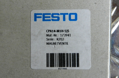 Festo CPA14-M1H-5JS 173941 Magnetventil Solenoid Valve 