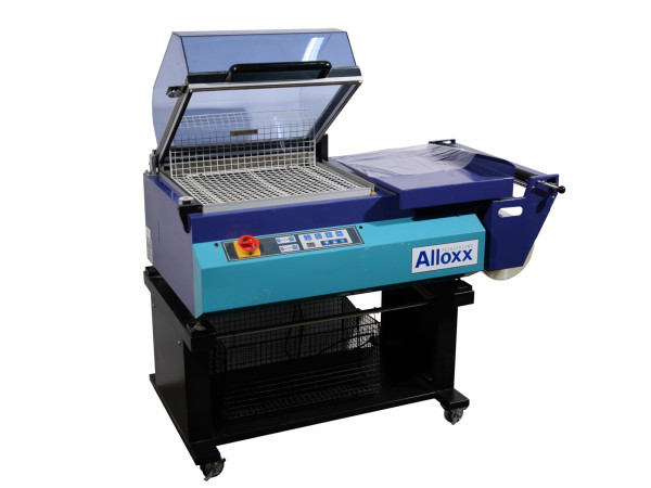 Alloxx Packsysteme Schrumpfhaubenmaschine EKH-455 Verpackungsmaschine
